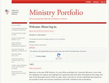 Tablet Screenshot of otmportfolio.org